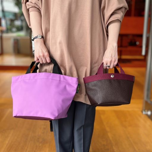 国内販売正規品 エルベシャプリエ 1027N AUBERGINE✕BANQUISE - バッグ