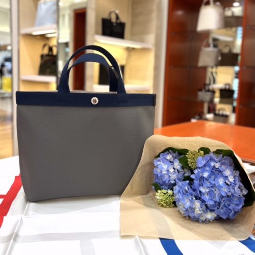 紫陽花とエルベ✨