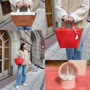 【神戸】冬のコートに合わせたいトートバッグ🧸レアカラーあります🙋